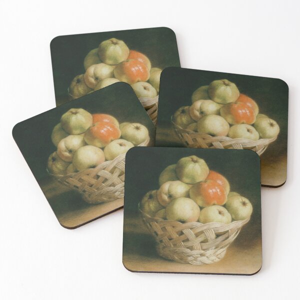Item preview, Still Life Basket of Apples, Jean-Etienne Liotard, c. 1786 designed and sold by Vicky Brago-Mitchell®.