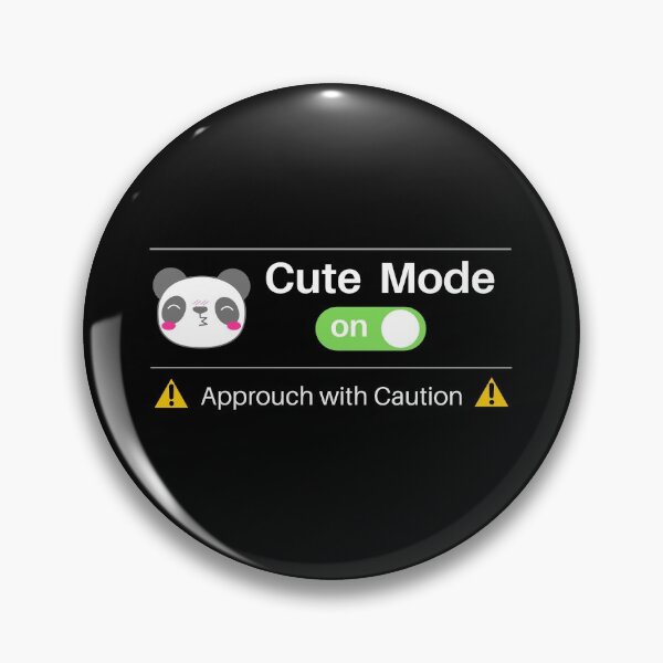 Item preview, Cute Mode - Turned On! designed and sold by Nxt-Lvl-Awesome.