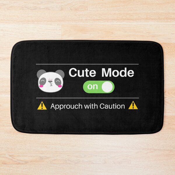 Item preview, Cute Mode - Turned On! designed and sold by Nxt-Lvl-Awesome.