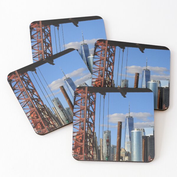 Item preview, World Trade Center from ferry landing designed and sold by Laurence Bruneau.