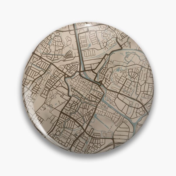 Item preview, Alkmaar Sepia Map designed and sold by CPTVDesign.
