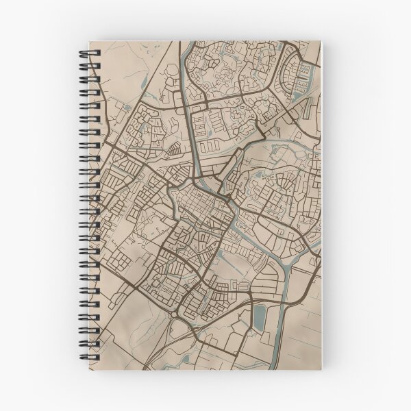 Item preview, Alkmaar Sepia Map designed and sold by CPTVDesign.