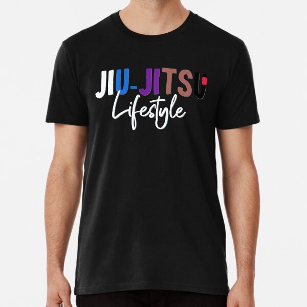 Jiu-jitsu Lifestyle , Jiu Jitsu Shirt for BJJ lovers; Funny Brazilian Jiu-Jitsu Premium T-Shirt
