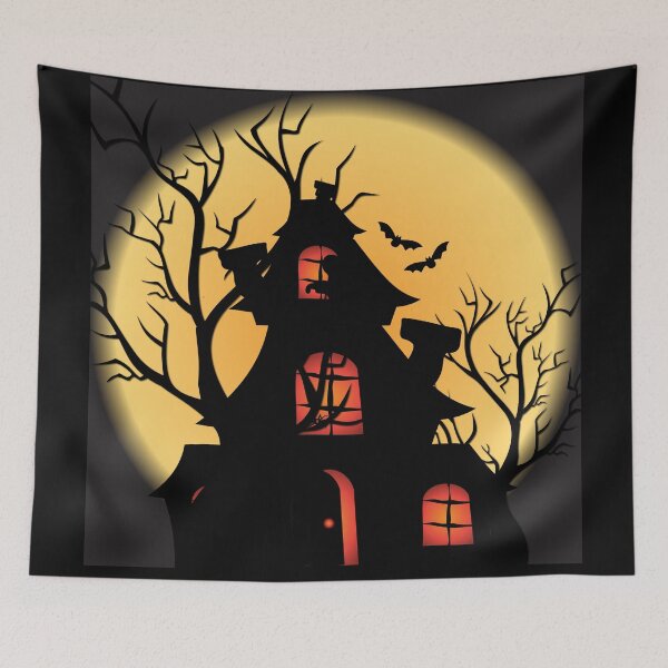Item preview, Halloween Haunted House designed and sold by DonnaSiggy.