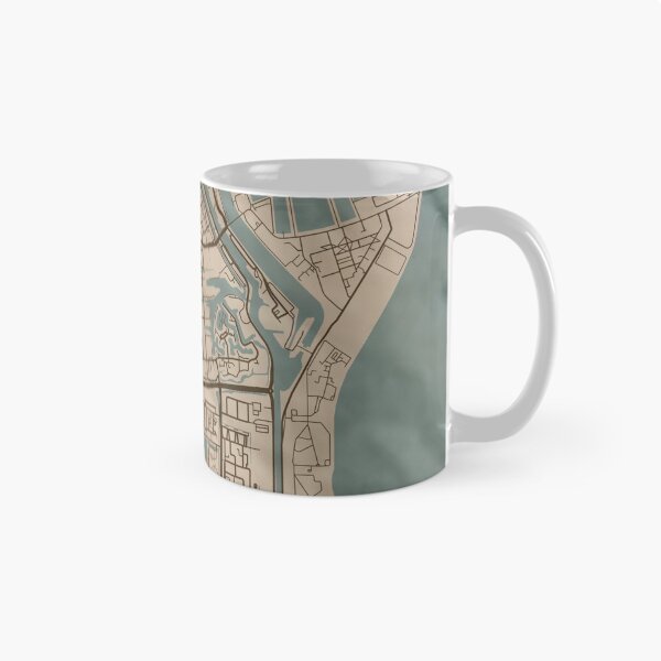 Item preview, Den Helder Sepia Map designed and sold by CPTVDesign.