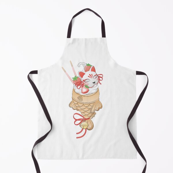 Item preview, Taiyaki Ice cream Kitsune Cat designed and sold by blue-loulou.