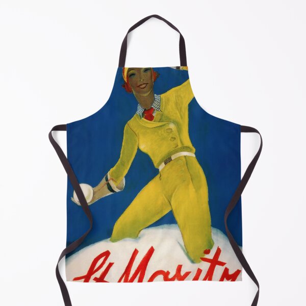 Artikelvorschau, retro st moritz vintage reclame entworfen und verkauft von CorasPosters.