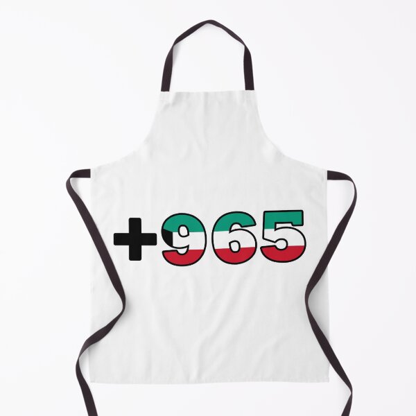 Item preview, Kuwait Flag Country Code in Stylish Design designed and sold by ArabCorner.