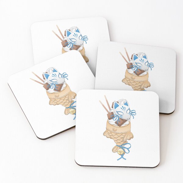 Item preview, Taiyaki Ice cream Kitsune Fox designed and sold by blue-loulou.