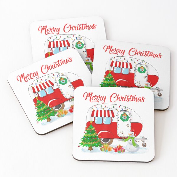 Item preview, Camping Christmas Happy Camper designed and sold by GeniusDesignArt.