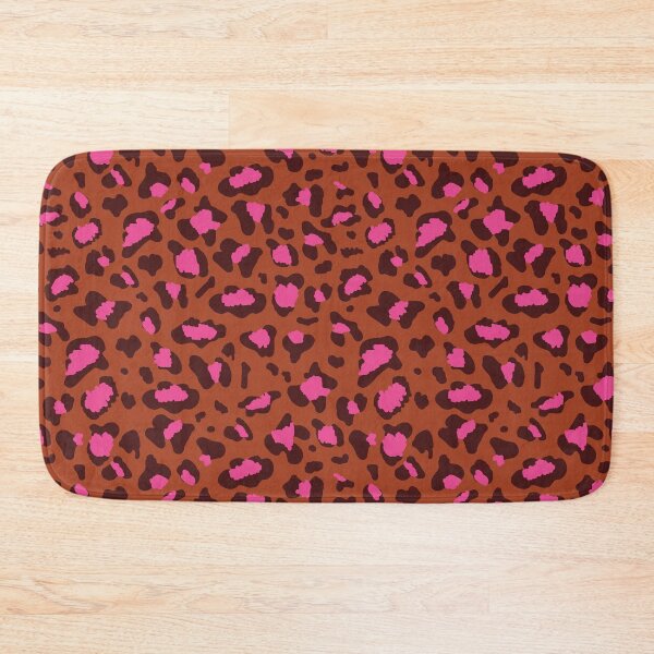 Item preview, Estampado de leopardo terracota y magenta designed and sold by alienrabbit.