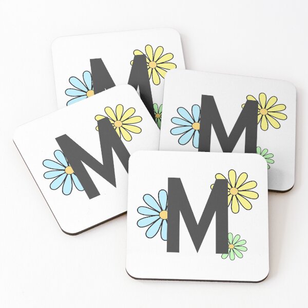 Item preview, Floral Letter M designed and sold by passionatelyem.