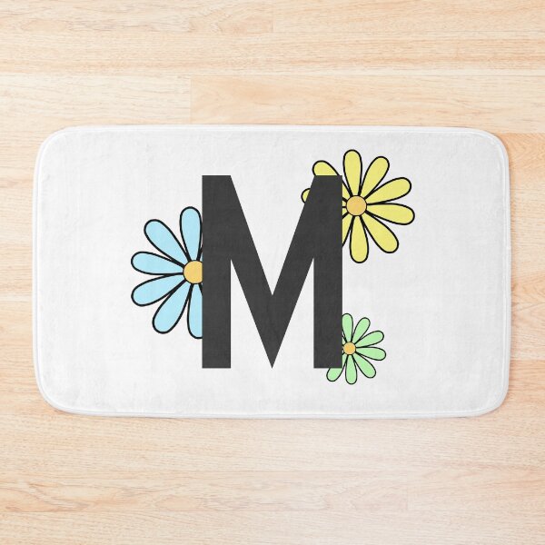 Item preview, Floral Letter M designed and sold by passionatelyem.
