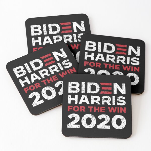 Item preview, BIDEN HARRIS FOR THE WIN! (Distressed Effect)  designed and sold by HeraAndKosmos.