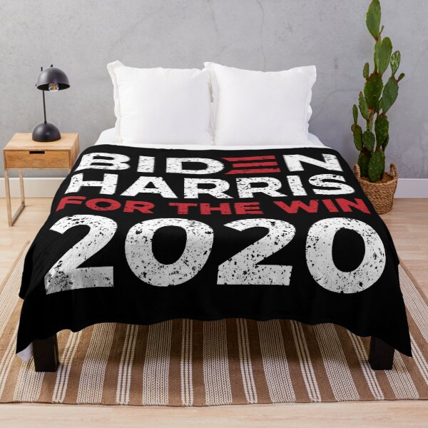 Item preview, BIDEN HARRIS FOR THE WIN! (Distressed Effect)  designed and sold by HeraAndKosmos.