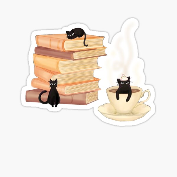 Coffee Books And Cat, Books, Book Lover, Book And Coffee, Reading