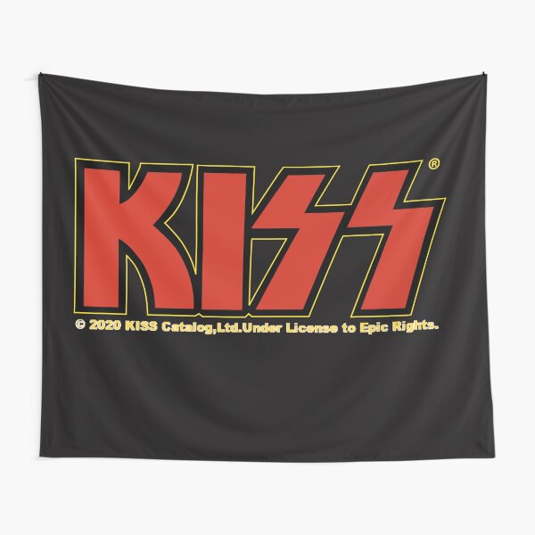 無条件！特別価格 KISSロゴタペストリー