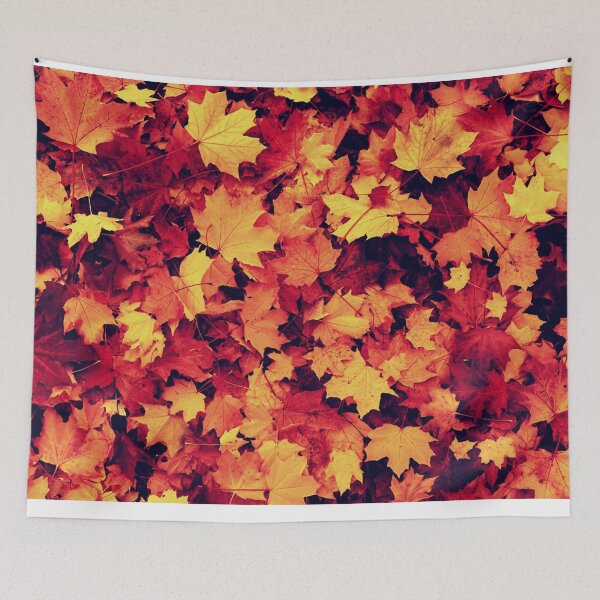 Item preview, autumn leaves designed and sold by blurry-mind.
