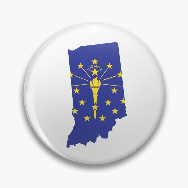 Item preview, Love My State Indiana Map Hometown designed and sold by elhefe.