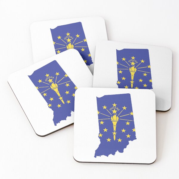 Item preview, Love My State Indiana Map Hometown designed and sold by elhefe.