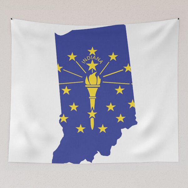 Item preview, Love My State Indiana Map Hometown designed and sold by elhefe.