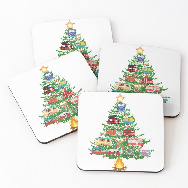 Item preview, Camper Christmas Tree Vehicles  designed and sold by GeniusDesignArt.