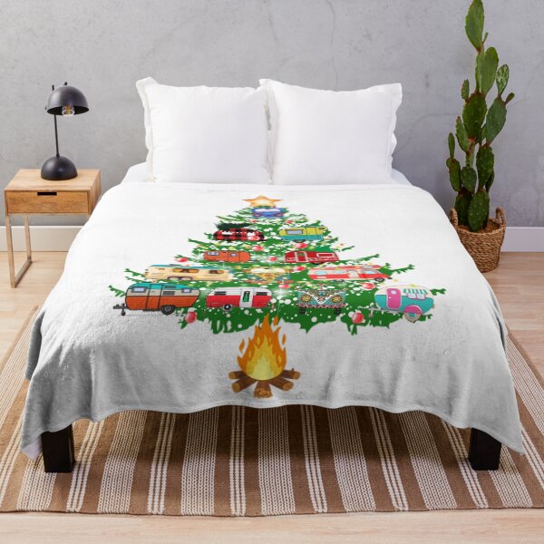 Item preview, Camper Christmas Tree Vehicles designed and sold by GeniusDesignArt.