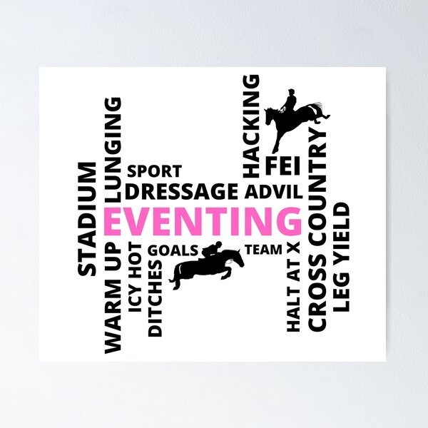Item preview, Three-Day Eventing | Horse Design designed and sold by cheekygelding.