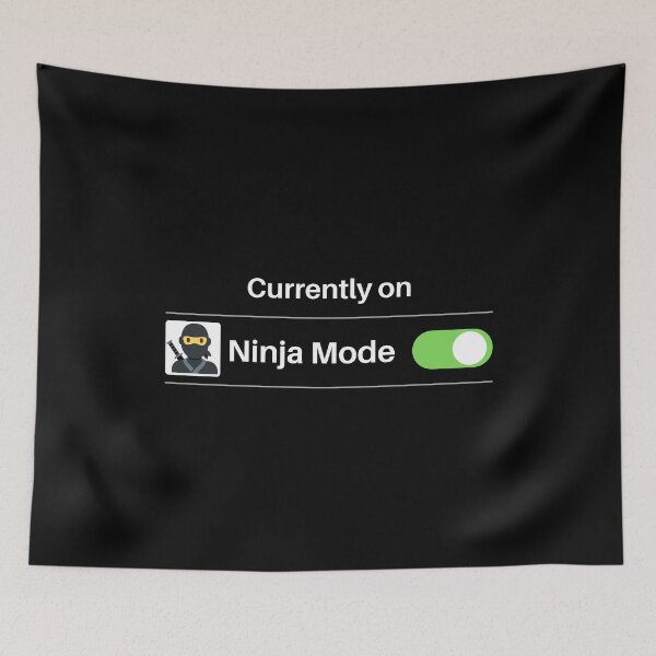 Aperçu de l'œuvre Actuellement en mode Ninja! créée et vendue par Nxt-Lvl-Awesome.