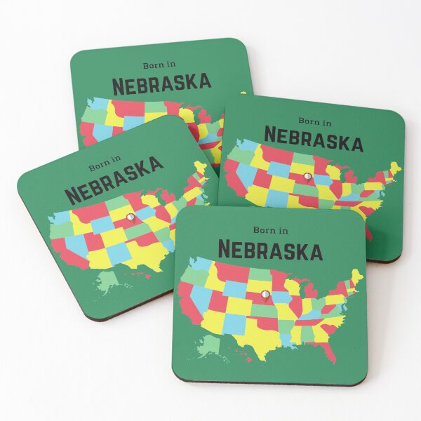 Item preview, Born in Nebraska designed and sold by CultOfHustlers.