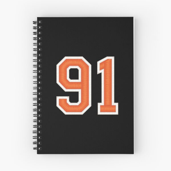 Item preview, Sports Number 91 Jersey Ninety-One Orange designed and sold by elhefe.