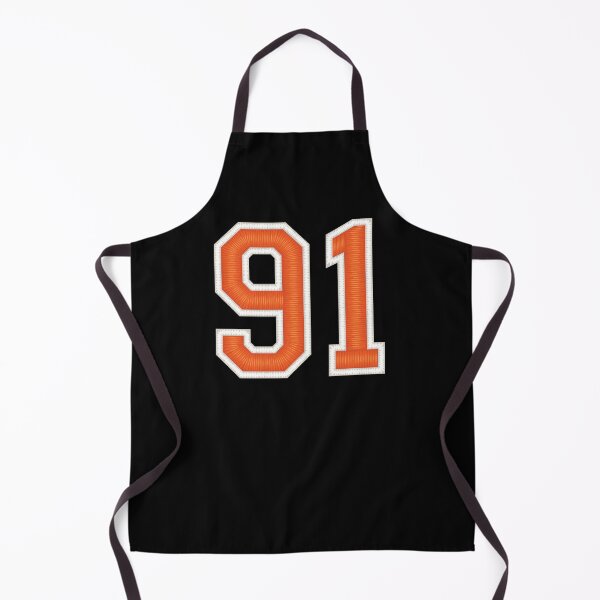 Item preview, Sports Number 91 Jersey Ninety-One Orange designed and sold by elhefe.
