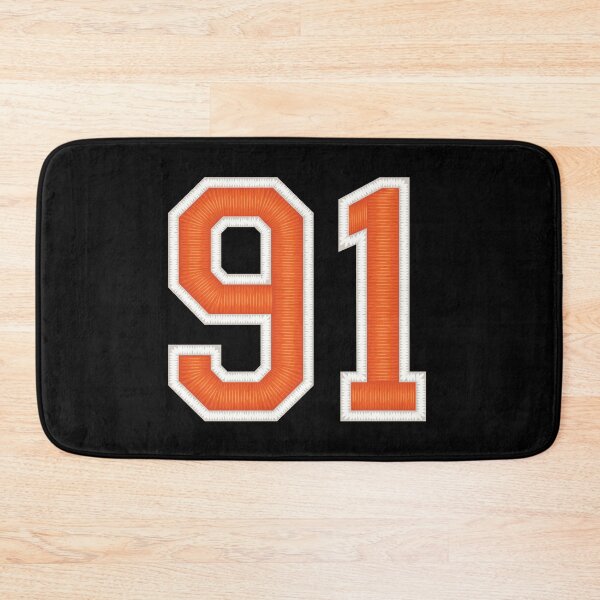 Item preview, Sports Number 91 Jersey Ninety-One Orange designed and sold by elhefe.