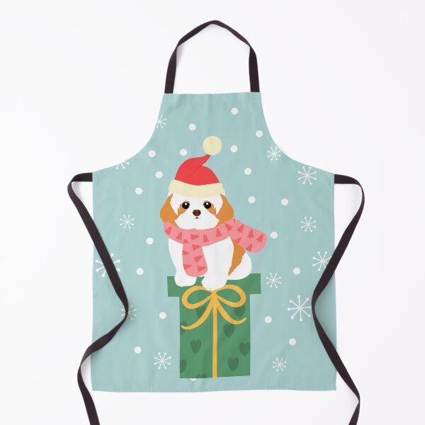 Item preview, Santa Shih Tzu and Christmas Gift designed and sold by Lulupainting.