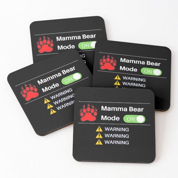 Aperçu de l'œuvre Mode Mamma Bear, Attention! Attention! Attention! créée et vendue par Nxt-Lvl-Awesome.