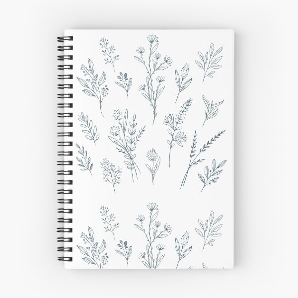 Item preview, Hand Drawn Floral Decorative Collection designed and sold by artPS.