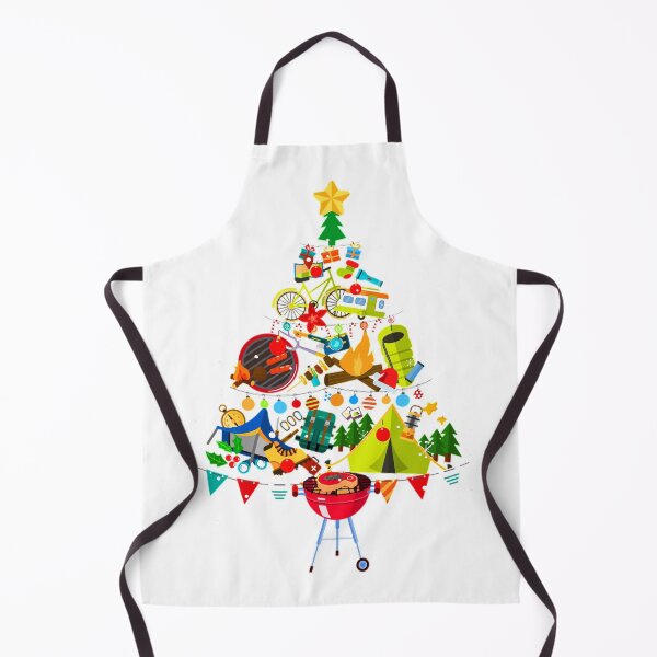 Item preview, Camping christmas tree designed and sold by GeniusDesignArt.