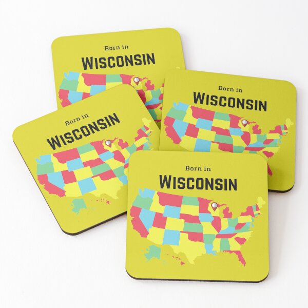Item preview, Born in Wisconsin designed and sold by CultOfHustlers.