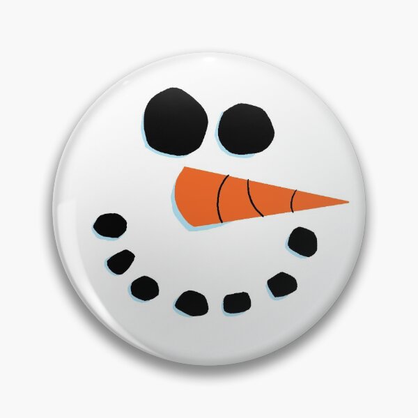 Item preview, Smiling Snowman Face designed and sold by cedricstudio.