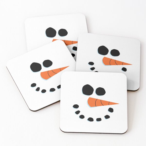 Item preview, Smiling Snowman Face designed and sold by cedricstudio.