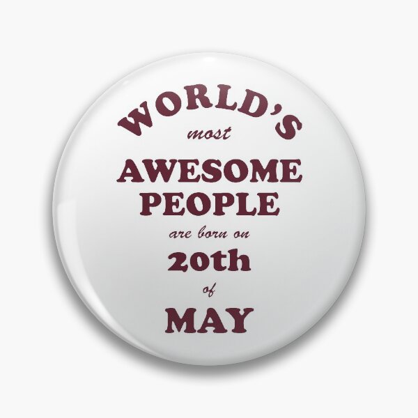 Artikelvorschau, Awesome People werden am 20. Mai geboren entworfen und verkauft von beloknet.