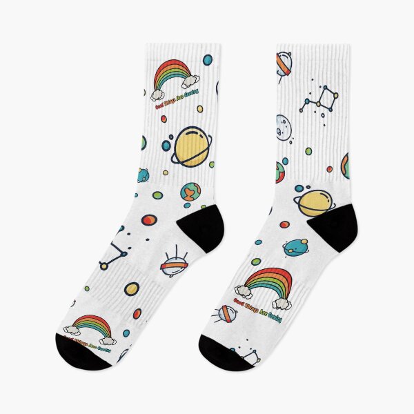 Item preview, Cute Galaxy Rainbow Pattern designed and sold by justkidding-co.