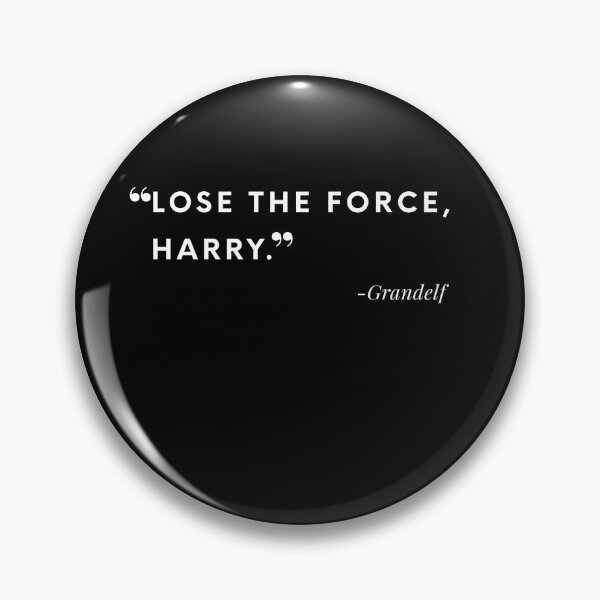 Item preview, Misquote of “Use The Force, Luke” Nerd Rage - white text designed and sold by gobbieshoppe.
