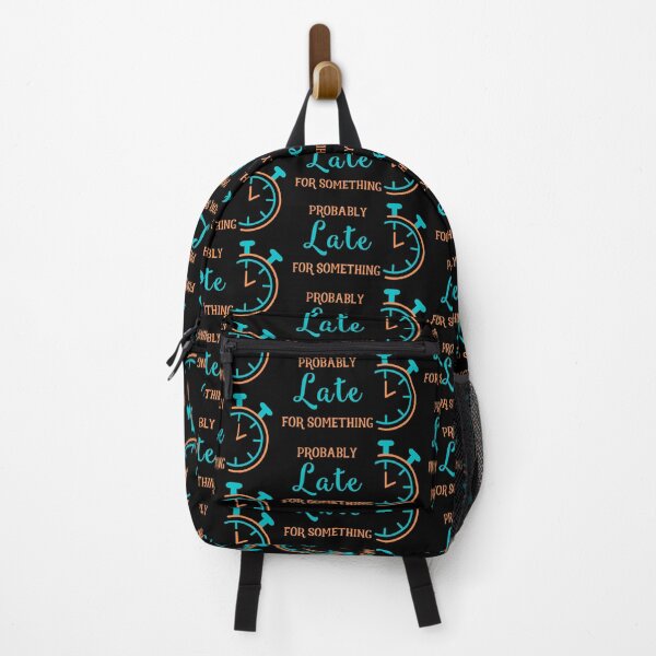 Item preview, Probably Late for Something in Teal and Orange designed and sold by Paulele.