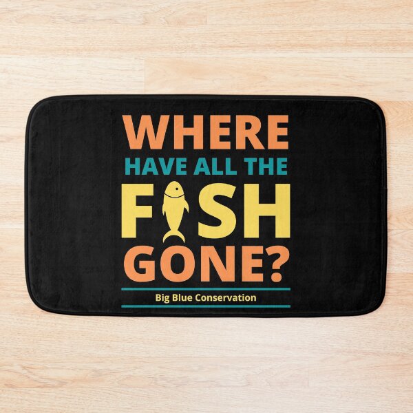 Item preview,  Where have all the fish gone? - Big Blue Conservation designed and sold by BigBlueDiving.