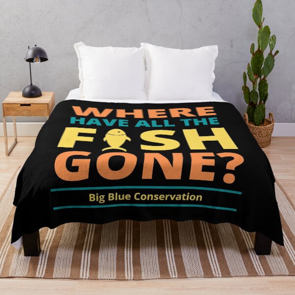 Item preview,  Where have all the fish gone? - Big Blue Conservation designed and sold by BigBlueDiving.