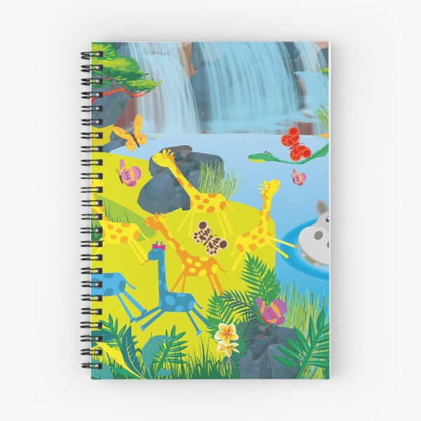 Item preview, Blue Giraffes - Julia and Julian and their animal friends in Zambia designed and sold by bluegiraffekids.
