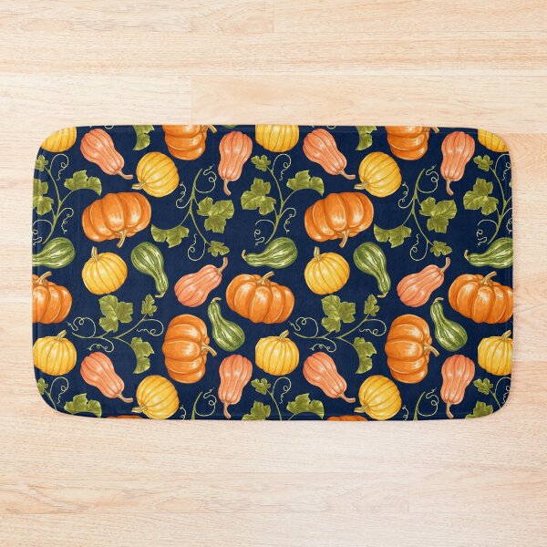 Item preview, Fall Thanksgiving Pumpkin/ Gourd/ Leaf Pattern in Color designed and sold by linime1984.