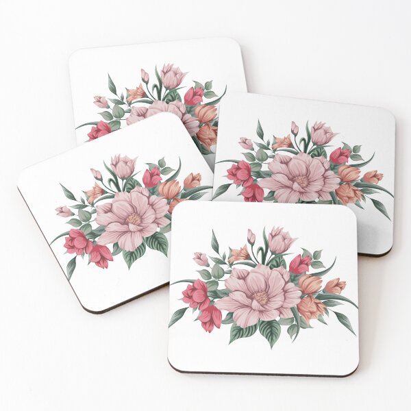 Item preview, Beautiful Watercolor Bouquet Flowers Collection designed and sold by artPS.