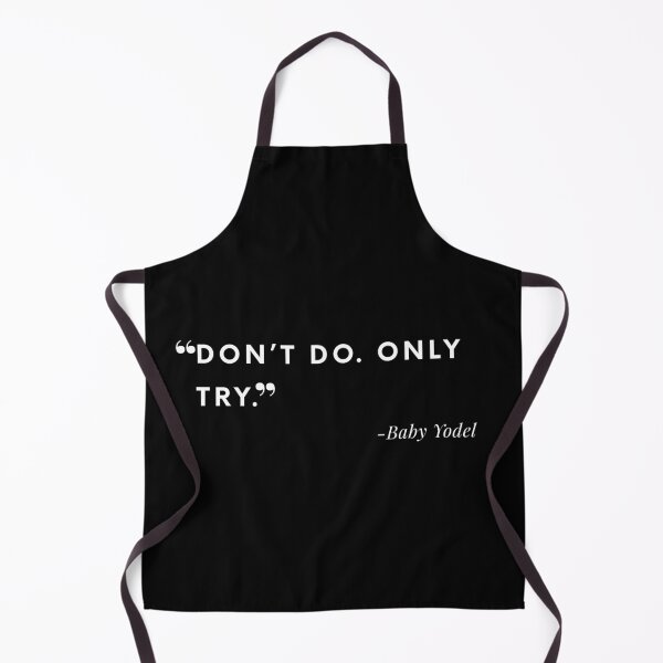 Item preview, Misquote of “Do Or Do Not. There Is No Try.” Nerd Rage - white text designed and sold by gobbieshoppe.